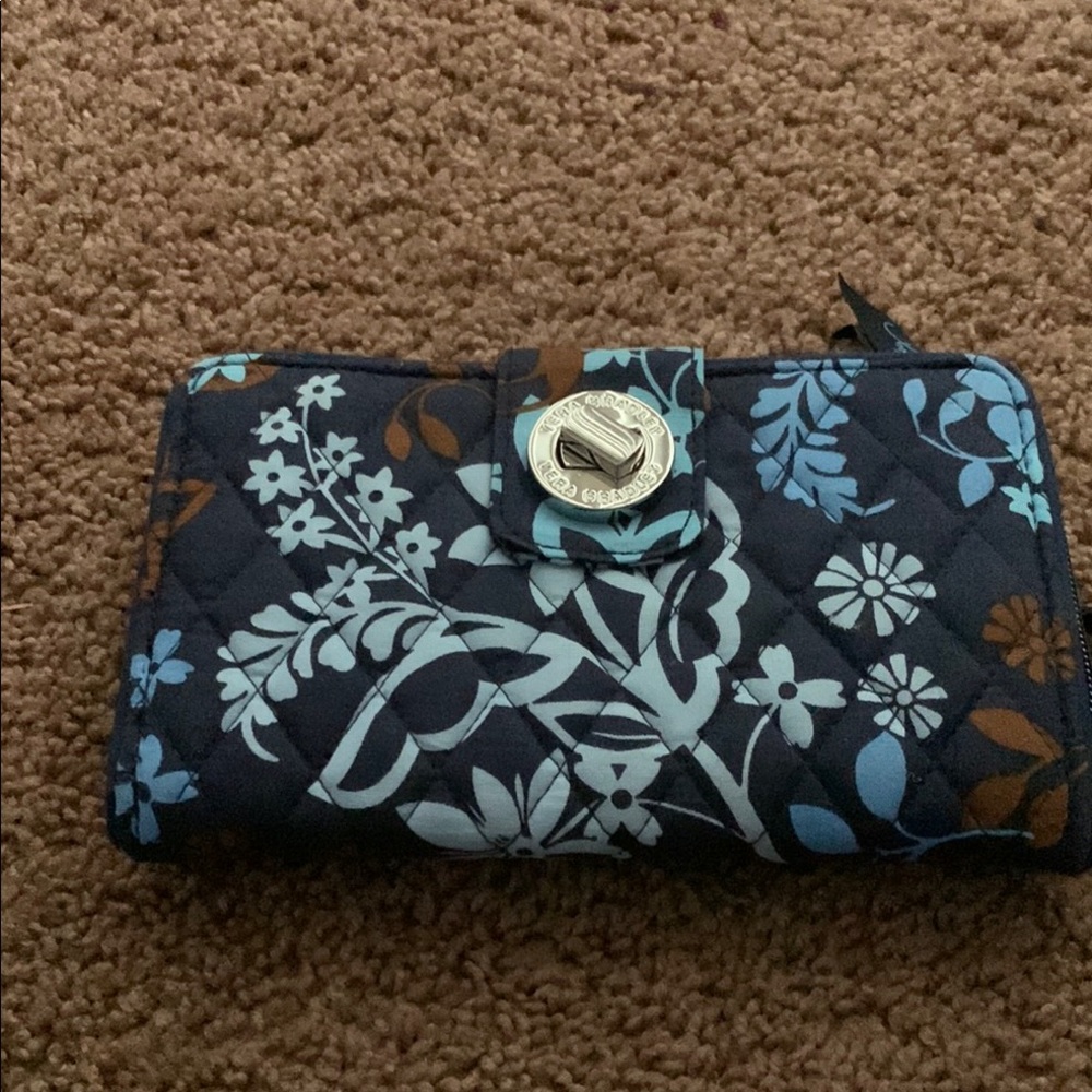 Vera Bradley multicolor floral quilted Wallet/ Wristlet